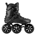 Patins KonRoller FlyingEagle Reaver Pro T110 preto com três rodas de 110mm, hardboot urbano e base de alumínio CNC.