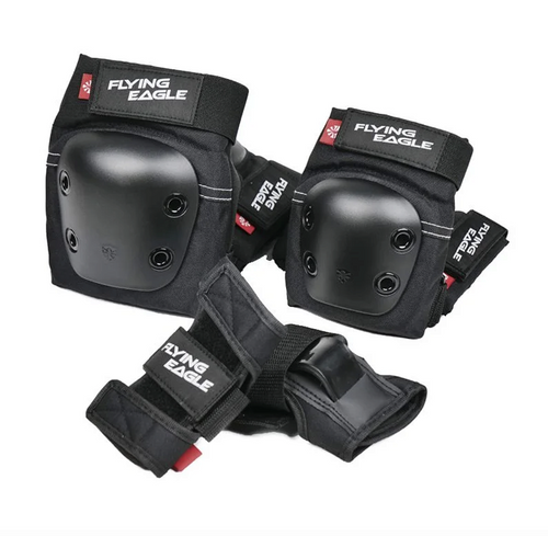 Kit de Proteção FlyingEagle Valiant JR - Preto