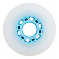 Roda de patins KonRoller FlyingEagle Ice Cream azul com núcleo de poliuretano e perfil bullet para patinação urbana