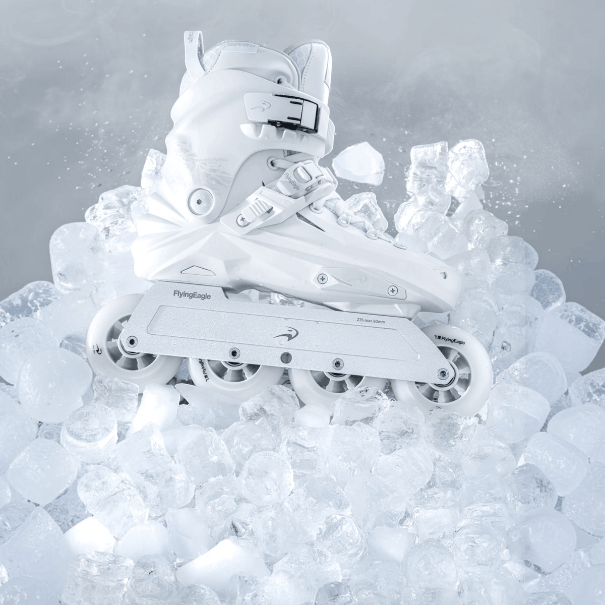 Pré-Venda Patins FlyingEagle Reaver Pro D8490 - Branco