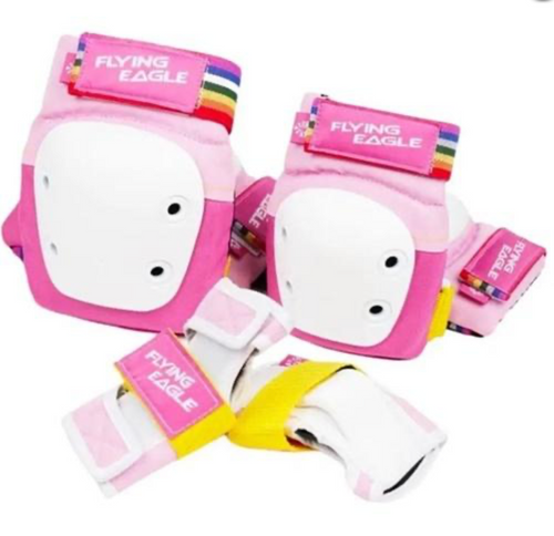 Kit de Proteção FlyingEagle Valiant JR - Rosa