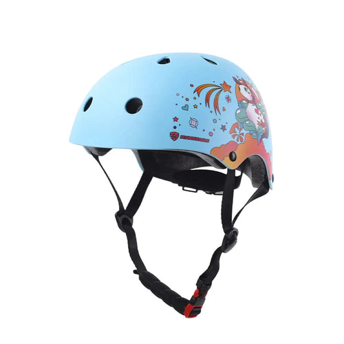 Capacete Infantil FlyingEagle Rider JR Ajustável - Azul