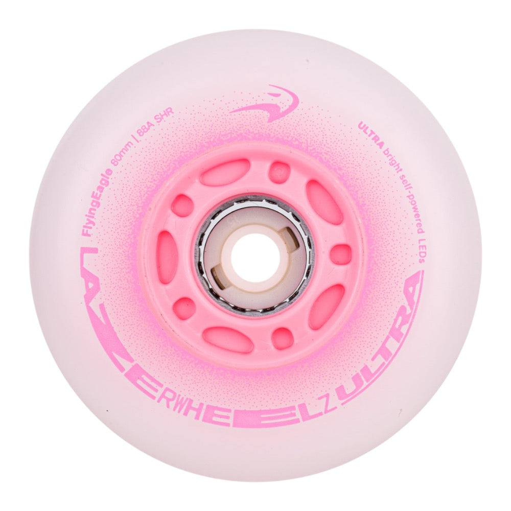 Rodas FlyingEagle LazerWheelz Ultra LED 88A SHR - Pink (C/4)