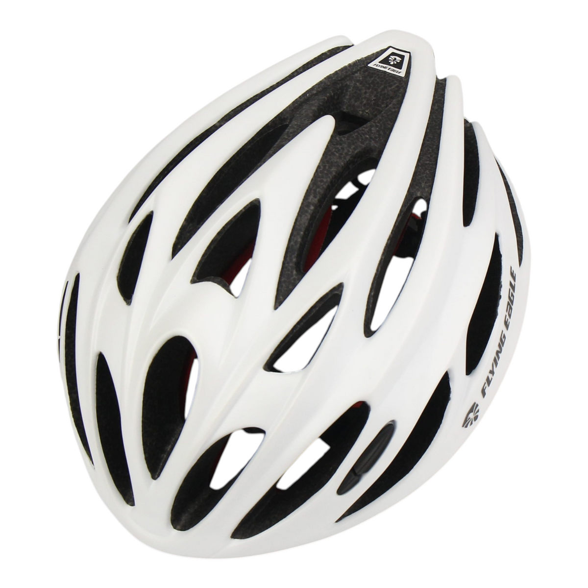 Capacete KonRoller FlyingEagle Fast Forward branco com design ventilado para patins, skate e ciclismo