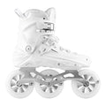 Patins KonRoller FlyingEagle Reaver Pro T110 branco com bota hardboot, base de alumínio e três rodas de 110mm