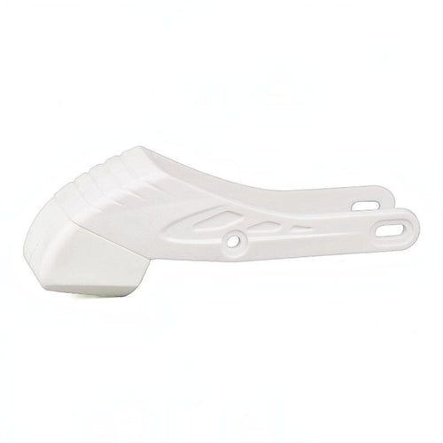 Freio branco para patins inline KonRoller FlyingEagle, feito de polímero resistente para rodas de 76mm a 80mm.